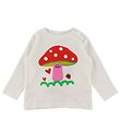 Stella McCartney Kids Bluse - Hvid m. Svamp Stella McCartney Kids Bluse - Hvid m. Svamp
