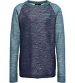 Hummel Bluse - Uld - hmlWingo - Black Iris Hummel Bluse - Uld - hmlWingo - Black Iris