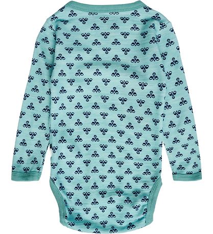 Hummel Body l/æ - Uld - hmlBambo - Mineral Blue