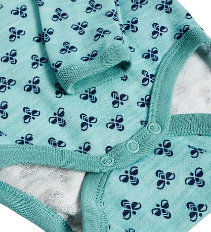Hummel Body l/æ - Uld - hmlBambo - Mineral Blue