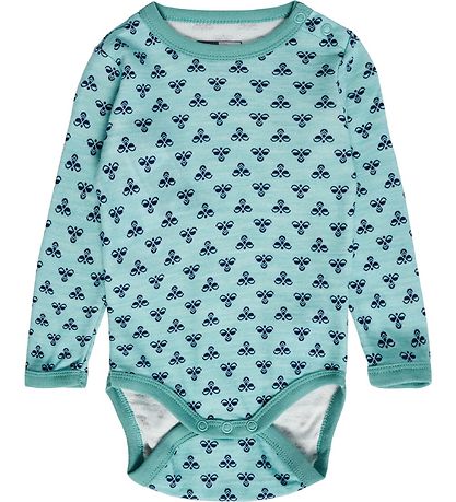 Hummel Body l/æ - Uld - hmlBambo - Mineral Blue