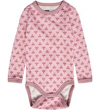 Hummel Body l/æ - Uld - hmlBambo - Woodrose