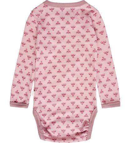 Hummel Body l/æ - Uld - hmlBambo - Woodrose