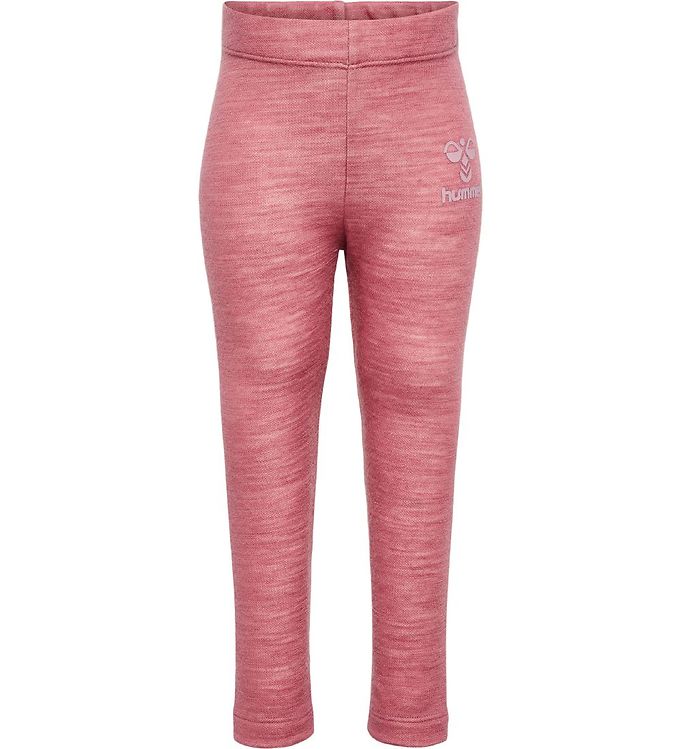 Hummel Leggings - Uld - hmlWolly - Deco Rose