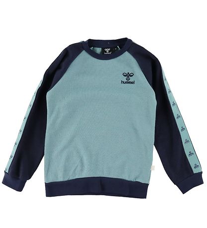 Hummel Sweatshirt - hmlWulbato - Mineral Blue
