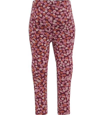 Hummel Leggings - hmlConfetti - Windsor Wine