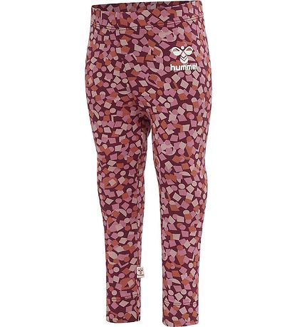 Hummel Leggings - hmlConfetti - Windsor Wine