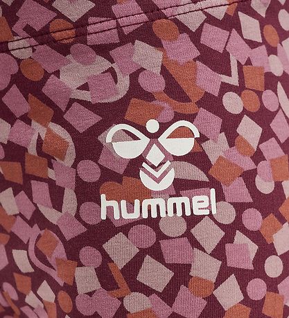 Hummel Leggings - hmlConfetti - Windsor Wine
