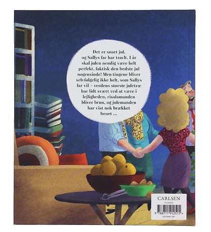 Forlaget Carlsen Bog - Sallys far kringler julen - Dansk