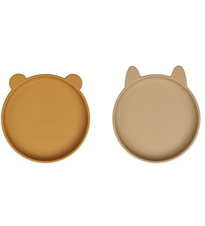 Liewood Tallerkener - 2-pak - Olivia - Golden Caramel Oat Mix Liewood Tallerkener - 2-pak - Olivia - Golden Caramel Oat Mix