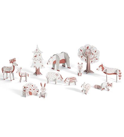 Djeco Kreasæt - 13 Dele - Skoven Djeco Kreasæt - 13 Dele - Skoven