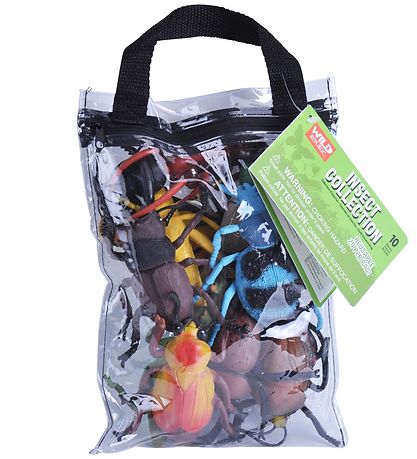 Wild Republic Pose m. Dyr - 10 stk. - Insekter Wild Republic Pose m. Dyr - 10 stk. - Insekter