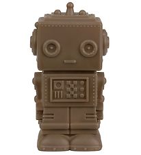 A Little Lovely Company Sparegris - 16 cm - Robot - Ash Brown A Little Lovely Company Sparegris - 16 cm - Robot - Ash Brown