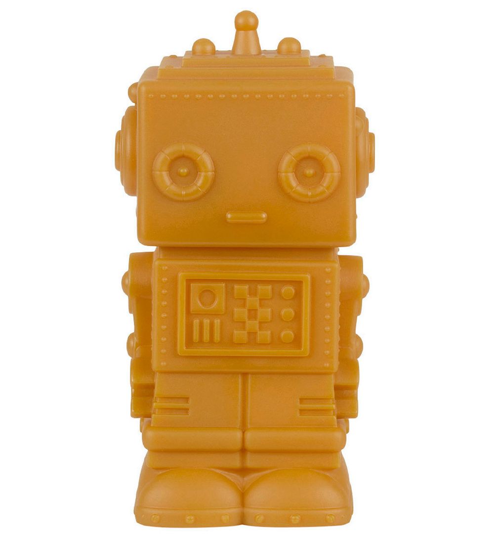 A Little Lovely Company Lampe - 14 cm - Robot - Azteken Gold - A Little Lovely Company - One Size - Nachtlicht