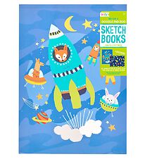 Ooly Skitsebog - Space Critters - 2-Pak Ooly Skitsebog - Space Critters - 2-Pak