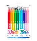 Ooly Tusher - Dual Tone - 12 Stk - Multifarve