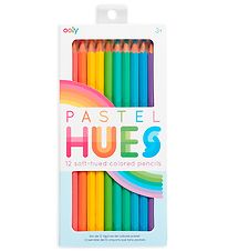 Ooly Farveblyanter - Pastel Hues - 12 Stk - Pastel Mix Ooly Farveblyanter - Pastel Hues - 12 Stk - Pastel Mix