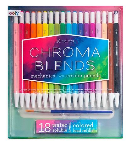 Ooly Aquarellstift - Chroma Blends - nachfüllbar - 18 St. - Mu