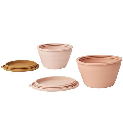 Liewood Foldeskåle - Silikone - Dale - Rose Multimix Liewood Foldeskåle - Silikone - Dale - Rose Multimix