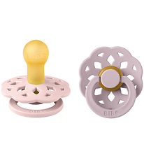 BIBS Boheme Sutter - 2-pak - Str. 1 - Rund - Blossom/Dusky Lilac BIBS Boheme Sutter - 2-pak - Str. 1 - Rund - Blossom/Dusky Lilac