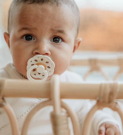 BIBS Boheme Sutter - 2-pak - Str. 1 - Rund - Ivory/Sage BIBS Boheme Sutter - 2-pak - Str. 1 - Rund - Ivory/Sage