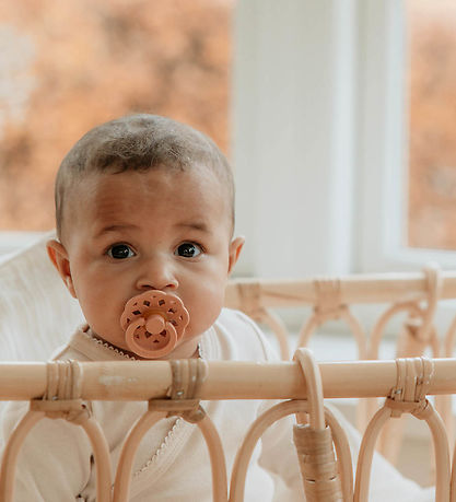 BIBS Boheme Sutter - 2-pak - Str. 2 - Rund - Vanilla/Peach BIBS Boheme Sutter - 2-pak - Str. 2 - Rund - Vanilla/Peach