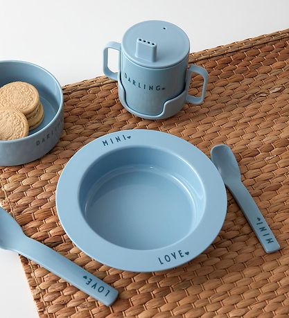 Design Letters Spisesæt - Tritan - 5 dele - Mini Favourite - B Design Letters Spisesæt - Tritan - 5 dele - Mini Favourite - B