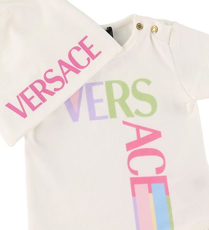 Versace Gaveæske - Hue/Body k/æ - Hvid/Pink m. Logo