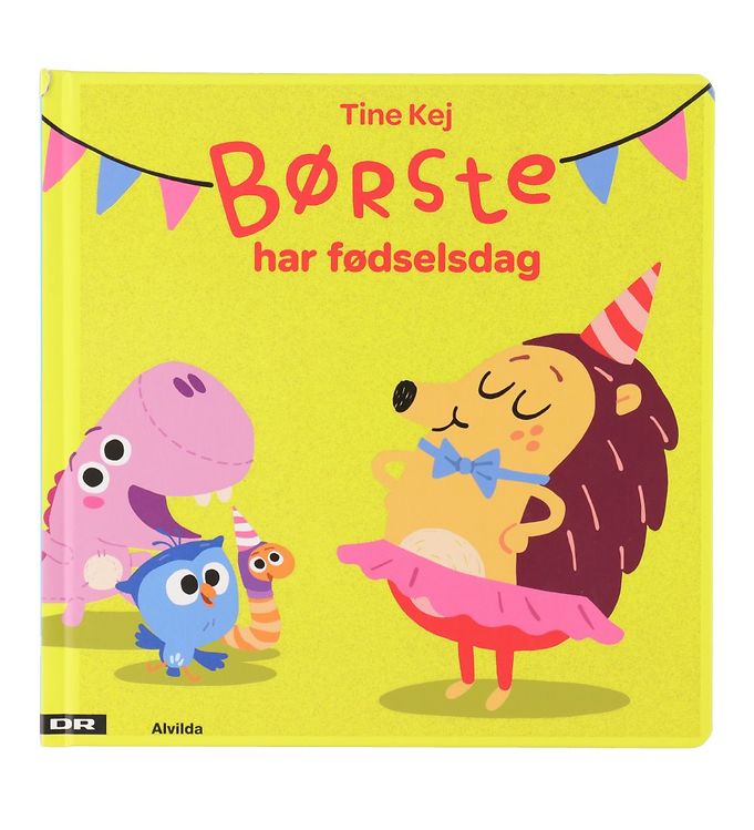 Alvilda Bog - Børste har fødselsdag - Minisjang - Dansk