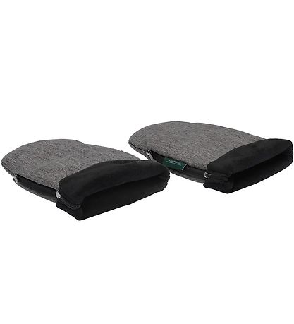 KongWalther Pram Muffs - Østerbro - Grey Melange w. Fleece KongWalther Pram Muffs - Østerbro - Grey Melange w. Fleece