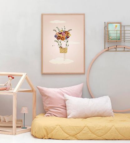 Vissevasse Plakat - 30x40 - Fly With Me Vissevasse Plakat - 30x40 - Fly With Me