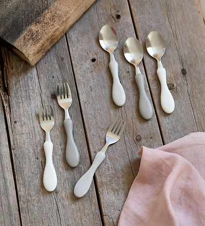 Sebra Skesæt - Stainless Steel - Moonlight Beige Sebra Skesæt - Stainless Steel - Moonlight Beige