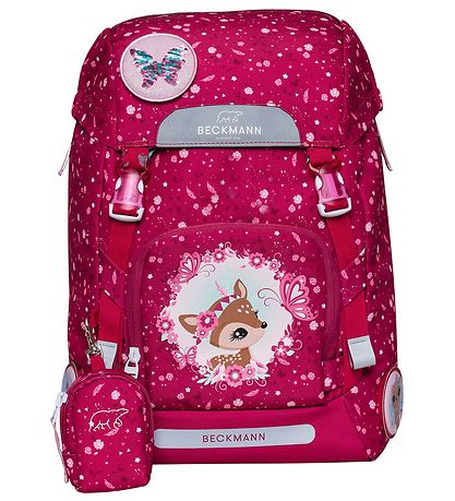 Beckmann Skoletaskesæt - Classic - Forest Deer