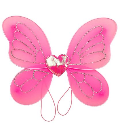 Molly & Rose Udklædning - Fe Vinger - Pink