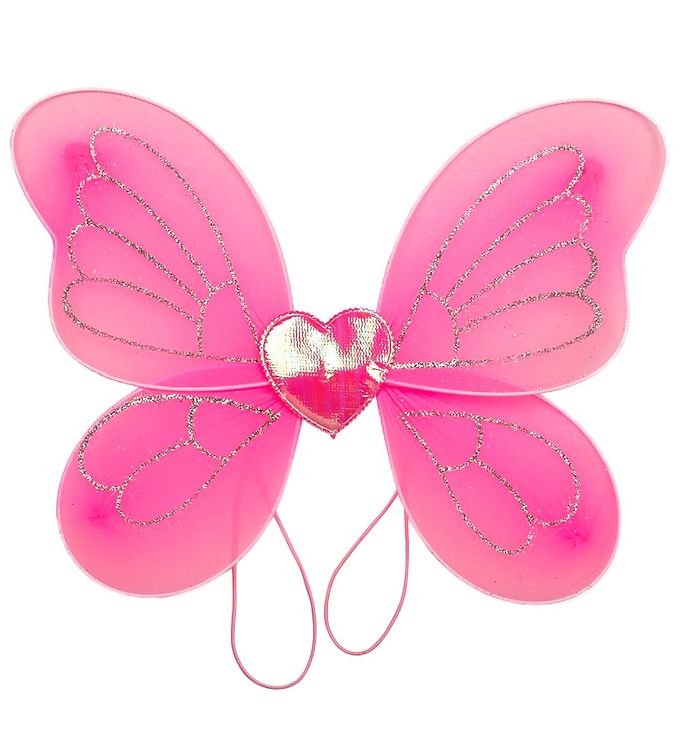 Molly & Rose Udklædning - Fe Vinger - Pink