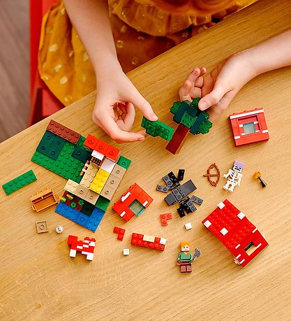 LEGO® Minecraft - Svampehuset 21179 - 272 Dele LEGO® Minecraft - Svampehuset 21179 - 272 Dele