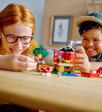 LEGO® Minecraft - Svampehuset 21179 - 272 Dele LEGO® Minecraft - Svampehuset 21179 - 272 Dele