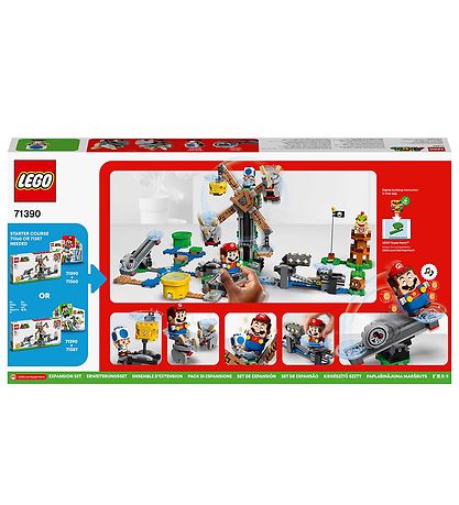 LEGO® Super Mario - Reznor-væltning - Udv. 71390 - 862 Dele