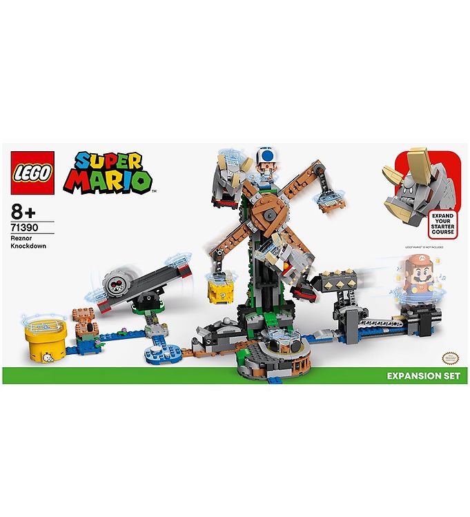 LEGO® Super Mario - Reznor-væltning - Udv. 71390 - 862 Dele