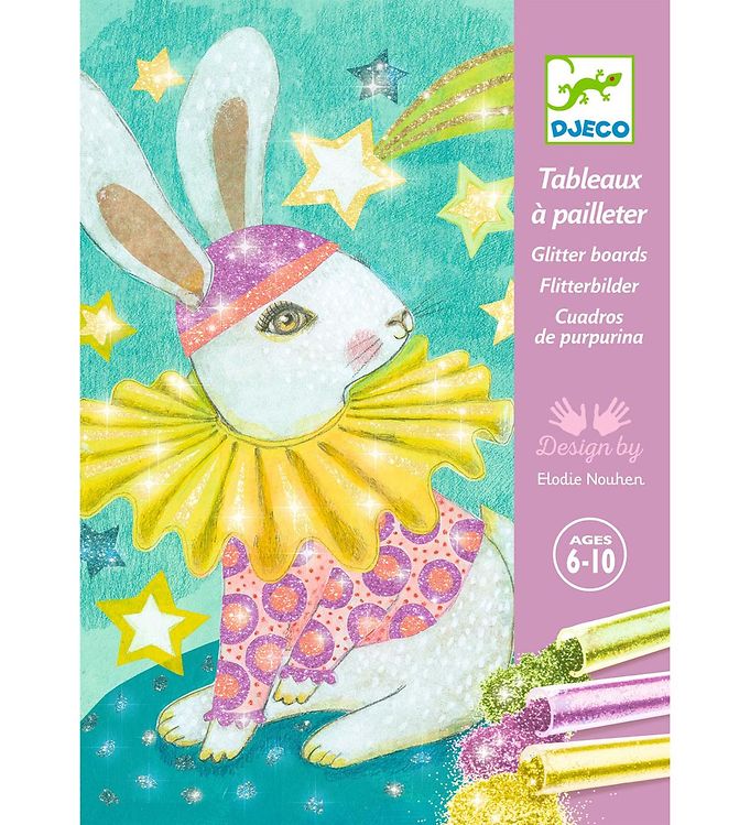 Djeco Blizgūs paveikslėliai - Gyvūnų karnavalas ( DJ09524 )