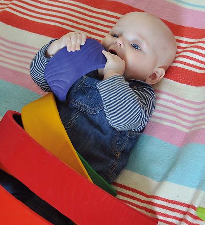 Grimms Trælegetøj - Regnbue - 12 Dele - Multifarvet Grimms Trælegetøj - Regnbue - 12 Dele - Multifarvet