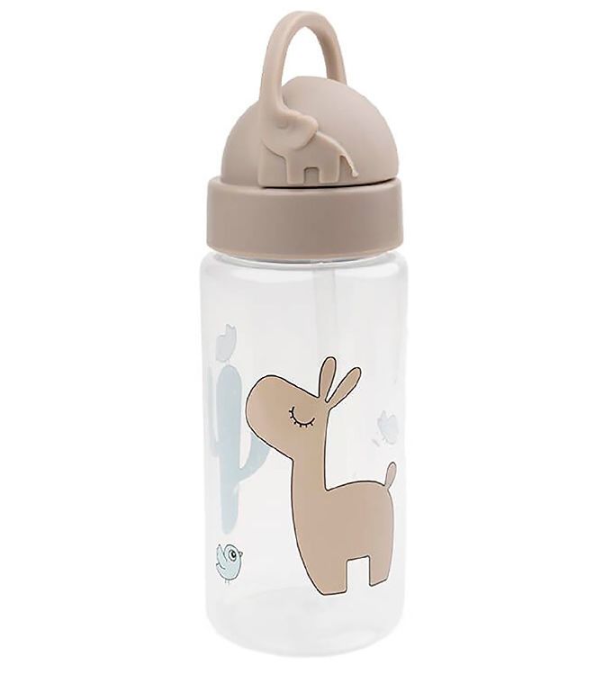 Done by Deer Drikkedunk m. Sugerør - 350 ml - Lalee - Sand