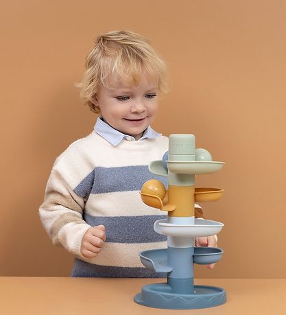 Little Dutch Kuglebane - Spiraltårn - Blå