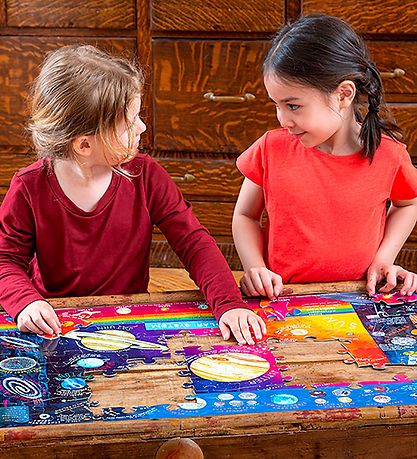 Eeboo Puslespil - 100 Brikker - Solsystemet Eeboo Puslespil - 100 Brikker - Solsystemet