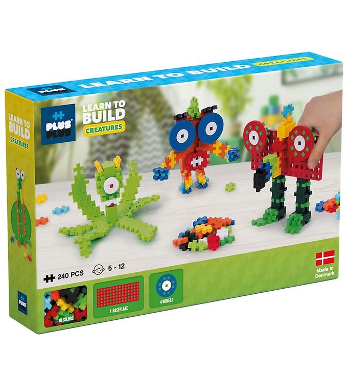Plus-Plus - Lær At Bygge Figurer - 240 dele - Fra 5 år.