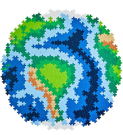 Plus-Plus Puzzle By Number - 800 stk. - Earth Plus-Plus Puzzle By Number - 800 stk. - Earth