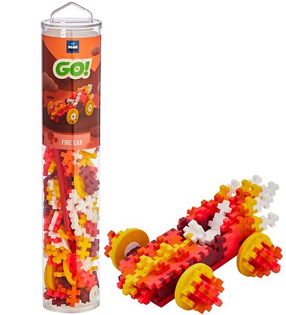 Plus-Plus Go - 200 stk. - Fire Car Plus-Plus Go - 200 stk. - Fire Car
