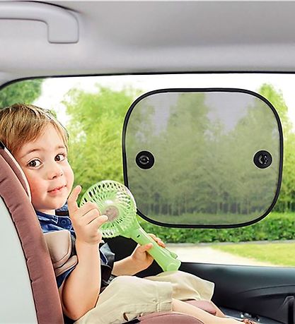 BabyDan Solskærm til Bil - 2-pak - Sort BabyDan Solskærm til Bil - 2-pak - Sort