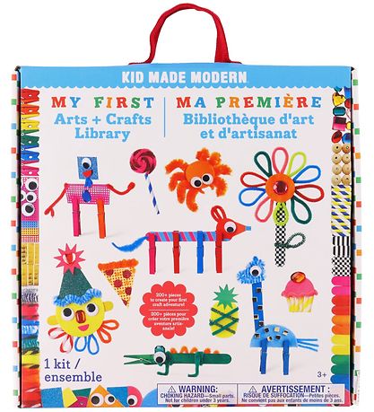 Kid Made Modern Creatief Set - 200+ Onderdelen - My First Kunst  Kid Made Modern Creatief Set - 200+ Onderdelen - My First Kunst