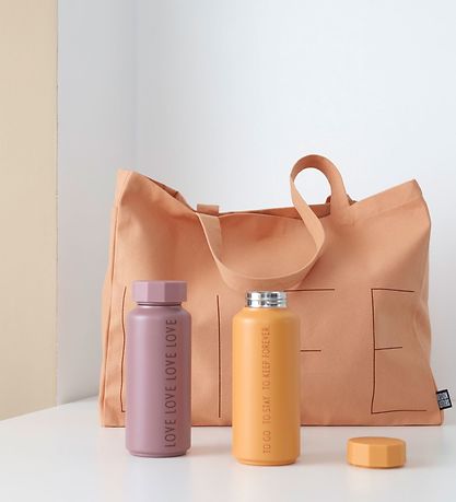 Design Letters Termoflaske - Love - 500ml - Lilla Design Letters Termoflaske - Love - 500ml - Lilla